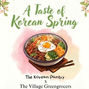 The Korean Pantry pop up in Village Greengrocers